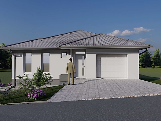 Eladó földszintes új építésű családi ház Érden